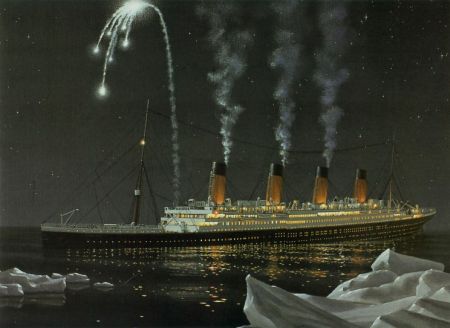 Below is a Titanic painting by Ken Marschall and is the cover for a FX Schmid 1000 piece puzzle